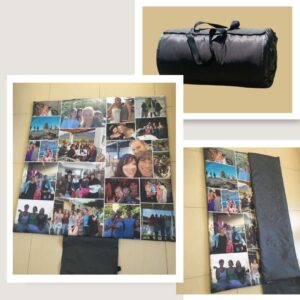 personalised picnic blanket