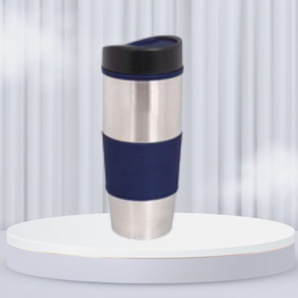 grip go steel & plastic double wall tumbler