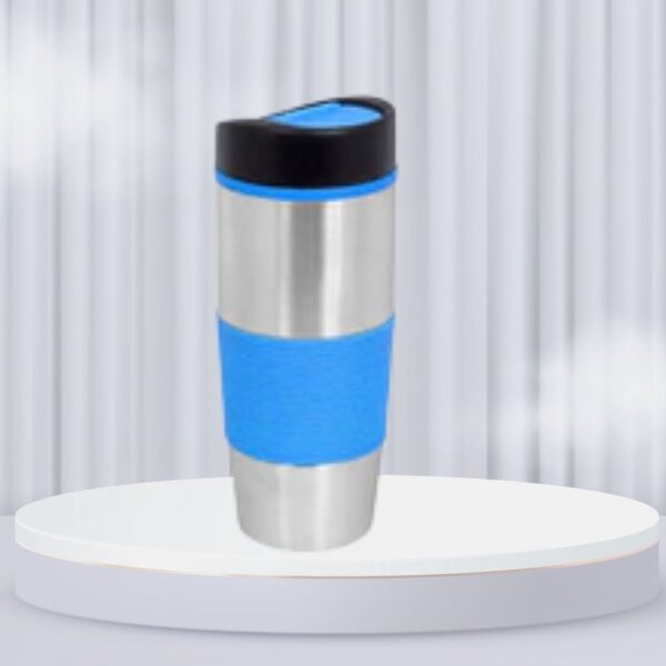grip go steel & plastic double wall tumbler