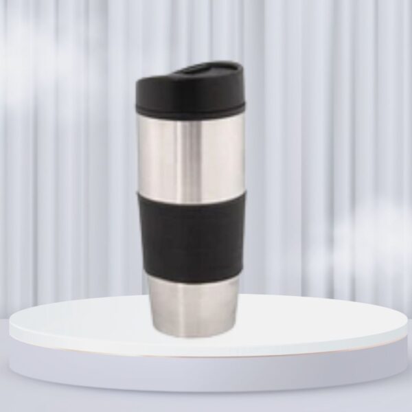 grip go steel & plastic double wall tumbler