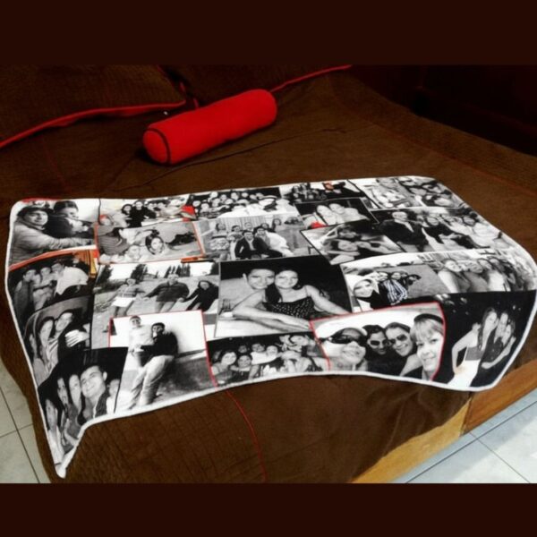 custom photo blanket