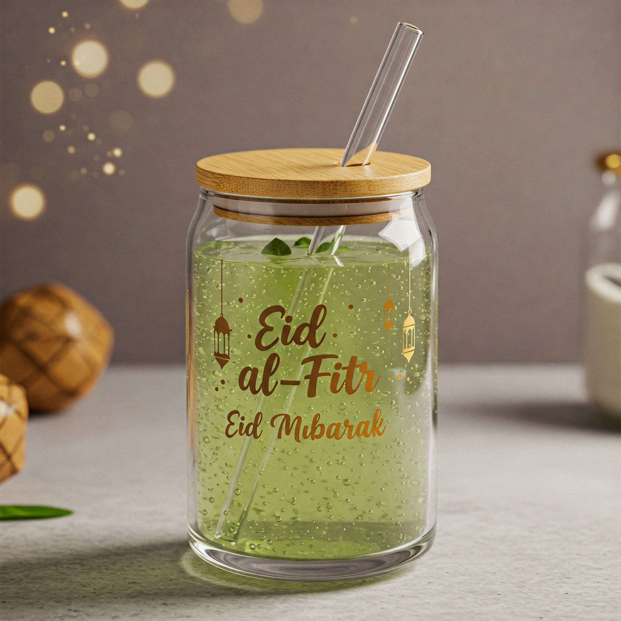 personalised glass tumbler