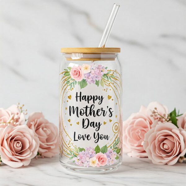 personalised glass tumbler