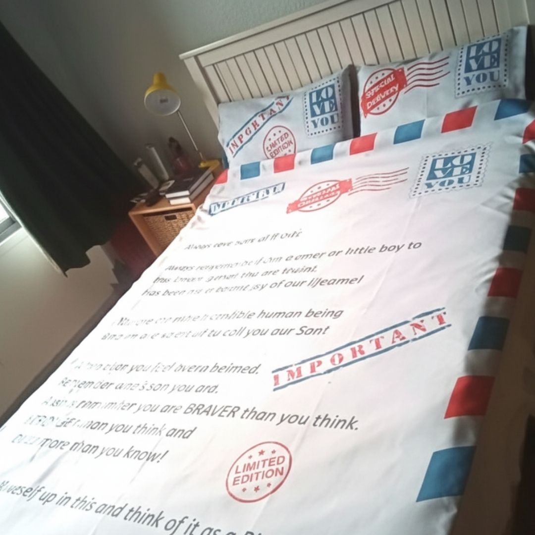 custom photo duvet set – personalised bedding with your memories