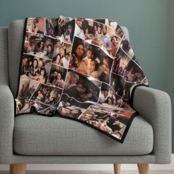 custom photo blanket