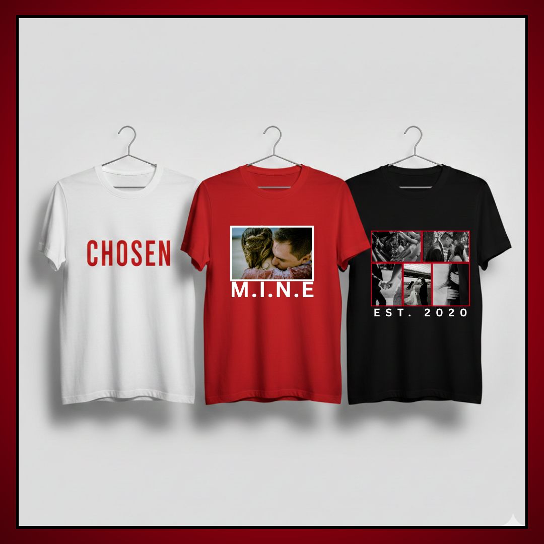 Personalised Valentine T-Shirts